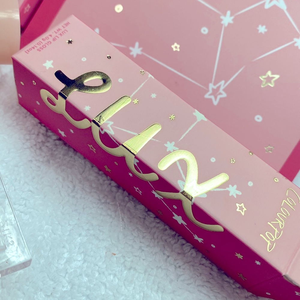 COLOURPOP The Fixer & Like A Virgo EYESHADOW QUAD PALETTE LUX LIP GLOSS BNIB NEW - Picture 4 of 6